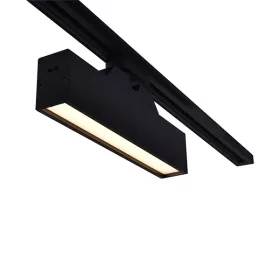 SLIM LIGHT FIXTURE K30 2-LINES 12W 120&degCCT BLACK