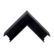 L-TYPE CONNECTOR FOR MAGNETIC RAIL LIGHTING SYSTEMS, SURFACE MOUNTABLE