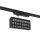 PFLD RAIL LIGHT 2-LINES 60W 30° 3000K BLACK