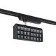 PFLD RAIL LIGHT 2-LINES 60W 30° 3000K BLACK