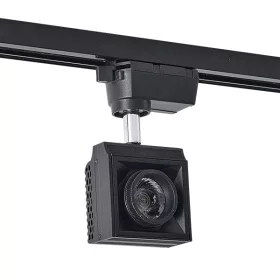 SS RAIL LIGHT FIXTURE 2-LINES 10W 24° 4000K BLACK