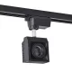 SS RAIL LIGHT FIXTURE 2-LINES 10W 24° 4000K BLACK