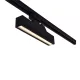 RAIL LIGHT FITTING T30 4-LINES 12W 30&degCCT BLACK