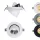 TL190 COB RAIL LIGHT 30W 220-240V 2700K 24° BLACK