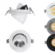 TL190 COB RAIL LIGHT 30W 220-240V 2700K 24° BLACK