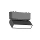 EL-US09 ULTRA SLIM MAGN. LED 48V 6W CCT BLACK
