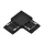 EL-LC L-CONNECTOR ULTRA SLIM MAGN. RAIL BLACK