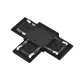 EL-TC T-CONNECTOR ULTRA THIN MAGN. RAIL BLACK