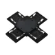 EL-XC X-CONNECTOR ULTRA SLIM FOR MAGNETIC RAIL. RAIL GOLD