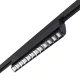 ZFLD RAIL LIGHT 2-LINES 30W 30° 4000K BLACK
