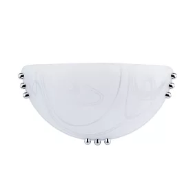 VIRGO WALL LAMP 1XE27 WHITE D300mm/2 