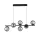 ALBERTO CHANDELIER 6XG9 BLACK
