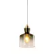 ALMA PENDANT 1XE27 GREY/GOLD