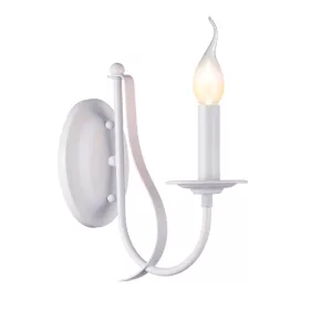 AMANDA WALL LAMP 1XE14 WHITE
