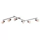 AMBIX SPOT 6XE14 BLACK/COPPER