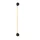 ANDRE LED WALL LAMP 6W 4000K, BLACK