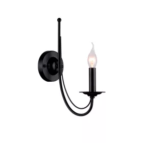 ANGELA WALL LAMP 1XE14 BLACK
