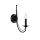 ANGELA WALL LAMP 1XE14 BLACK