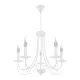 ANGELA CHANDELIER 5XE14 WHITE