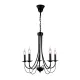 ANGELA CHANDELIER 5XE14 BLACK
