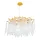 ANTONIO CHANDELIER 10XG9 GOLD/CRYSTALS