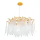 ANTONIO CHANDELIER 10XG9 GOLD/CRYSTALS
