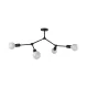ARTE CHANDELIER 4XE27 BLACK