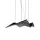 ATOM LED PENDANT LIGHT 75W 3000K, BLACK