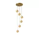 AURUM LED PENDANT 45W 3000K, GOLD