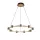 AXEL LED CHANDELIER 72W 3000K BLACK/GOLD