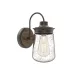 BIANCA WALL LAMP 1XE27 BLACK/WOOD