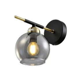 BILL WALL LAMP 1XE14 BLACK/BRONZE