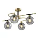 BILL CHANDELIER 4XE14 BLACK/BRONZE