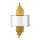 BRETON WALL LAMP 2XE14 GOLD/WHITE