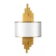 BRETON WALL LAMP 2XE14 GOLD/WHITE