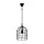 CAGE HANGING LAMP 1xE27 BLACK