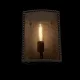 CARTER WALL LAMP 1XE27 BLACK