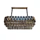 CATHERINE CHANDELIER 19ХE14 330X1000MM BLACK/GOLD