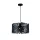 CHESTER PENDANT LIGHT 1XE27 BLACK