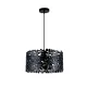 CHESTER PENDANT LIGHT 1XE27 BLACK