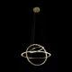 CORONA LED MEDALLION 104W 3000K 860MM, GOLD, GOLD