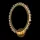 CORONA LED WALL LAMP 13W 3000K, GOLD