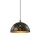 CRISTINA CHANDELIER 1XE27 BLACK/GOLD