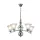 DARA CHANDELIER 5XE27 CHROME