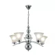 DARA CHANDELIER 5XE27 CHROME