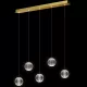 DIAMOND LED MEDALLION 21W 3000K, GOLD