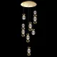DIAMOND LED MEDALLION 28W 3000K, GOLD