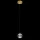 DIAMOND LED MEDALLION 4.2W 3000K, GOLD