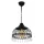EBRULI CHANDELIER 1XE27 BLACK