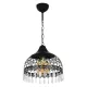 EBRULI CHANDELIER 1XE27 BLACK